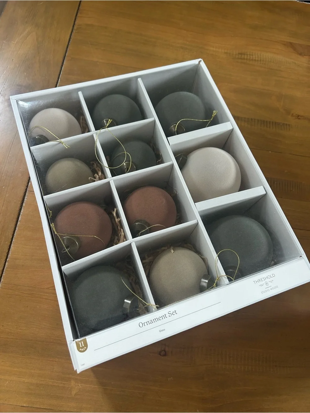 NWT Threshold x Studio McGee Velvet Holiday Ornament Set